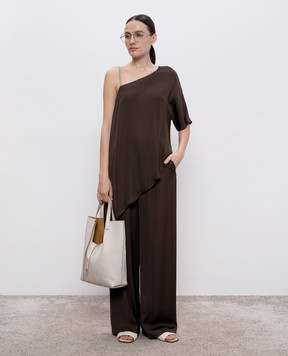 Peserico Brown asymmetric top E0645301940