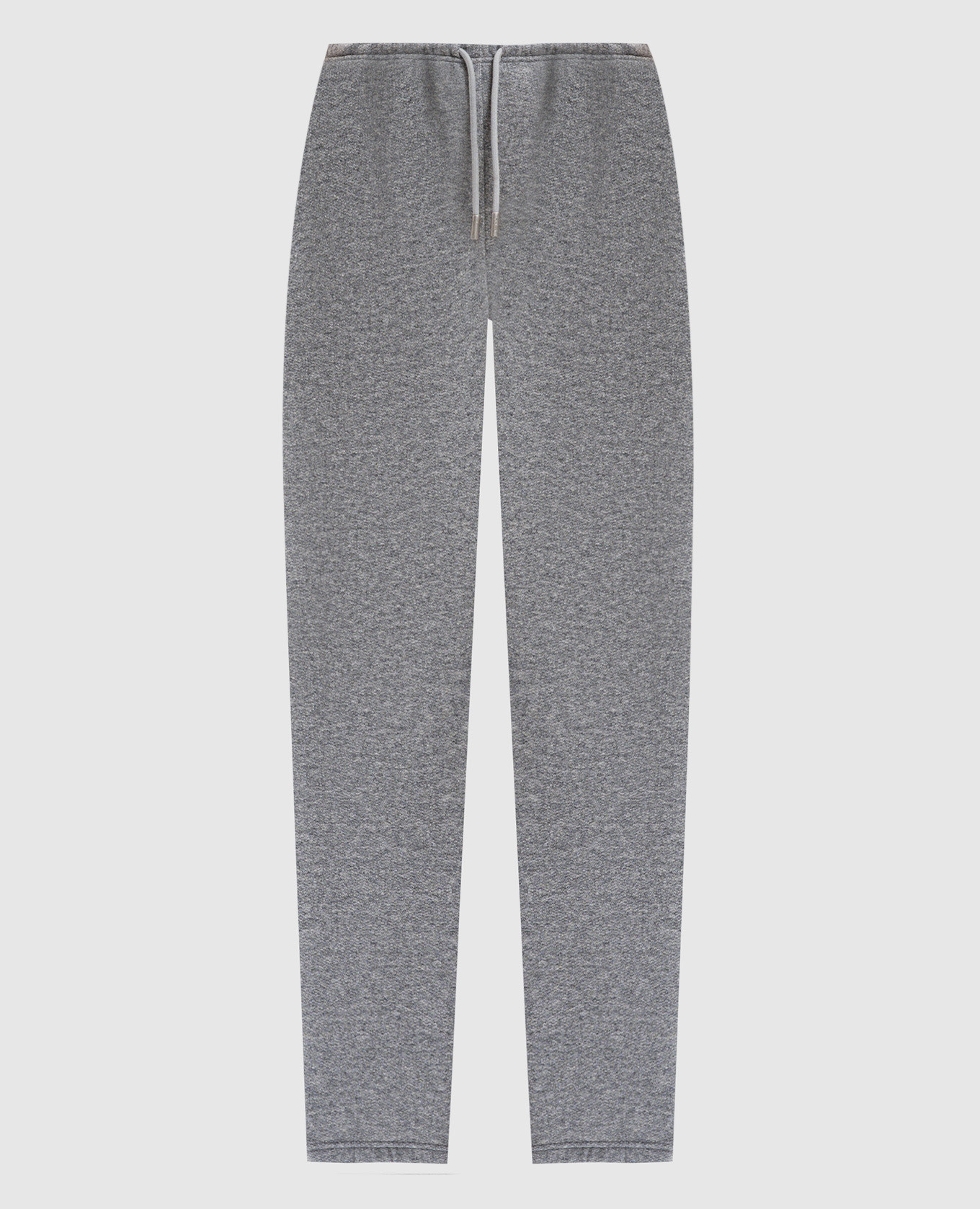 Pantaloni della tuta isolati in cashmere grigio Teo
