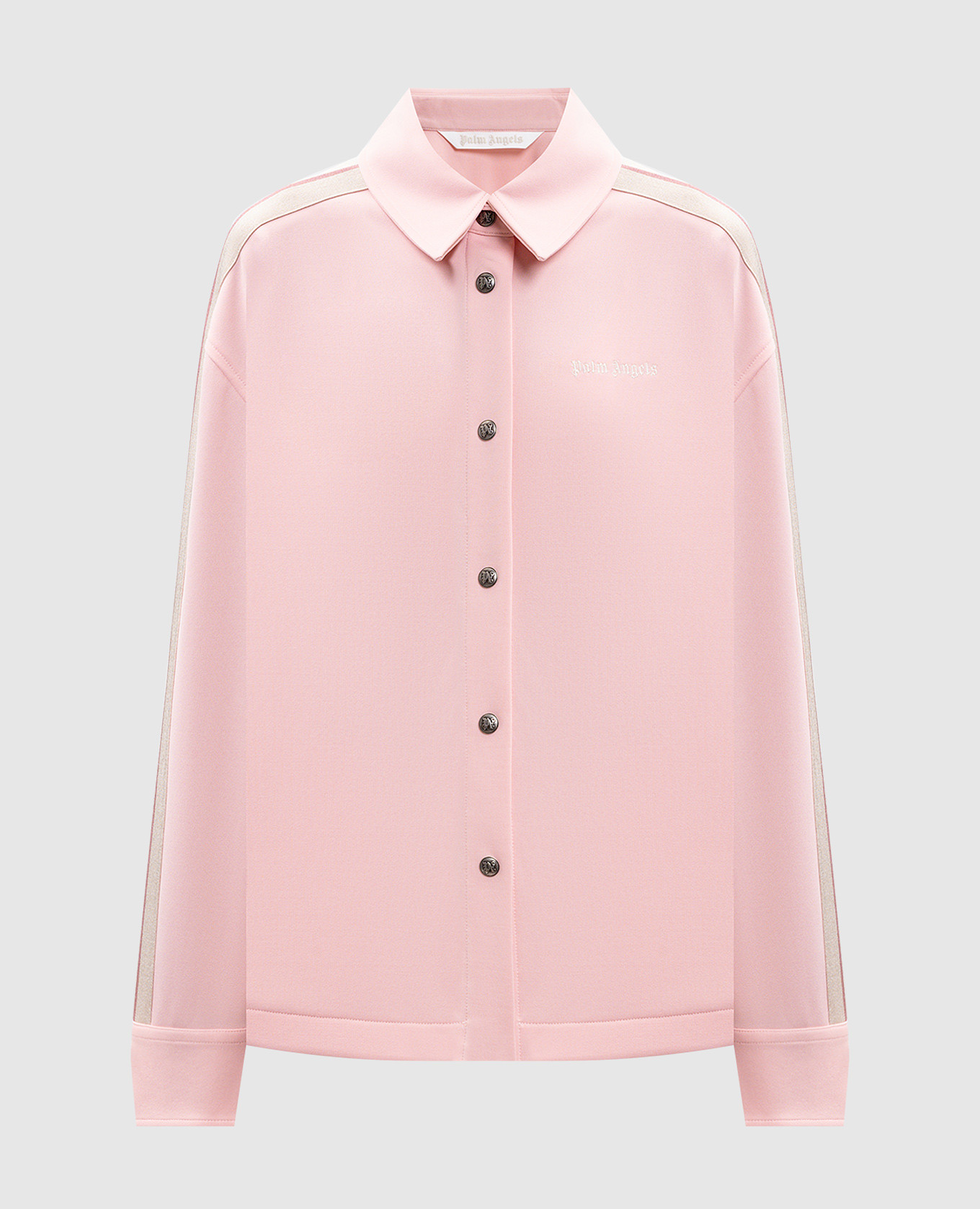 Pink shirt with logo Palm Angels