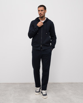 Peserico Blue sports jacket with logo R57011J00081D