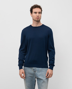 Tom Ford Blue wool jumper KCL006YMW103