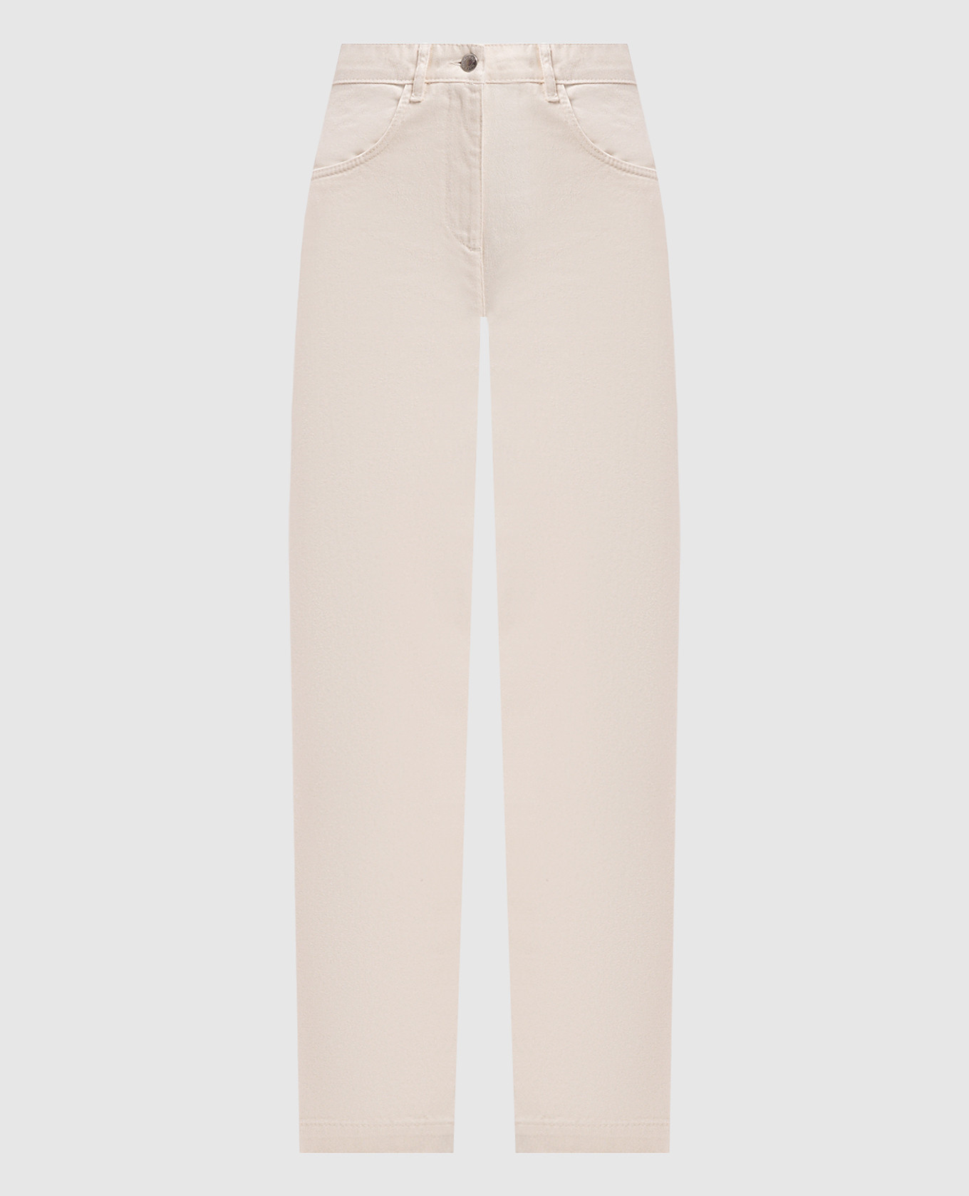 Beige PARURE jeans with logo Max & Co