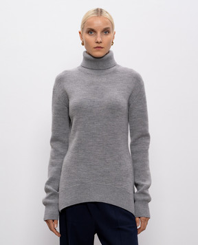 Toteme Gray wool sweater 254WRT0614YA0008