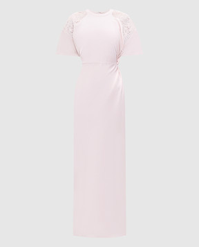 Twinset Pink dress with lace 251AP2420