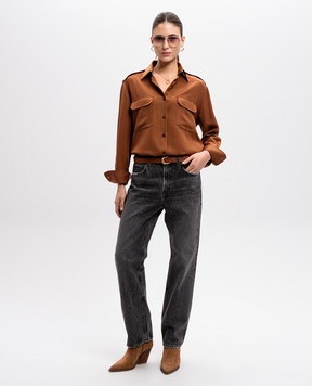 AGOLDE Valen gray distressed jeans A1951346