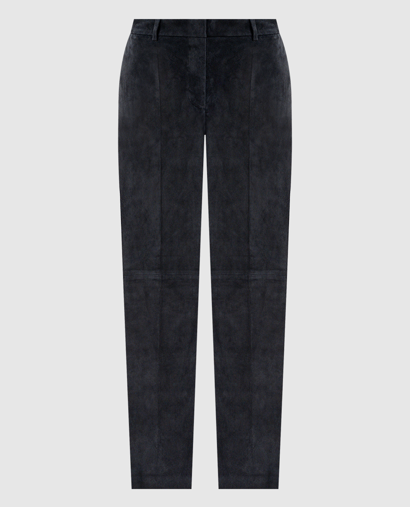 Coleman Gray Suede Pants JOSEPH