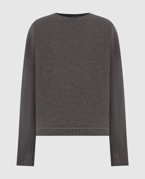 Simonetta Ravizza Denise brown cashmere jumper F05KN117T10