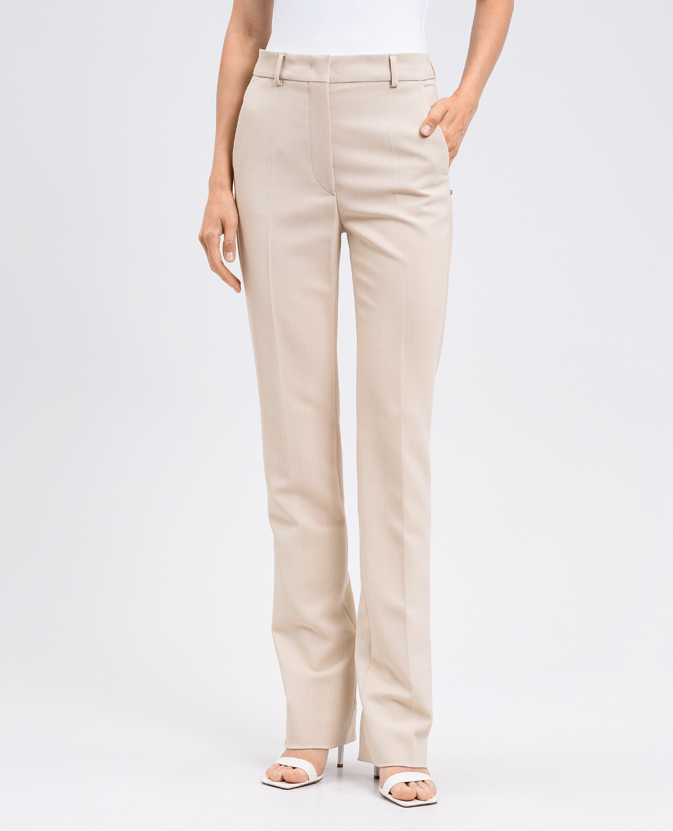 Beige pants FETTA Max Mara Sportmax 3