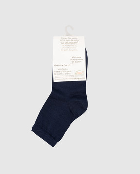 RiminiVeste Children's blue Prisco socks GRANITA