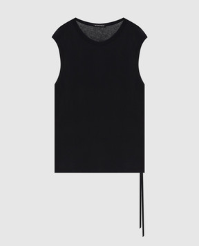 Ann Demeulemeester Black Biba top B0012843FA206