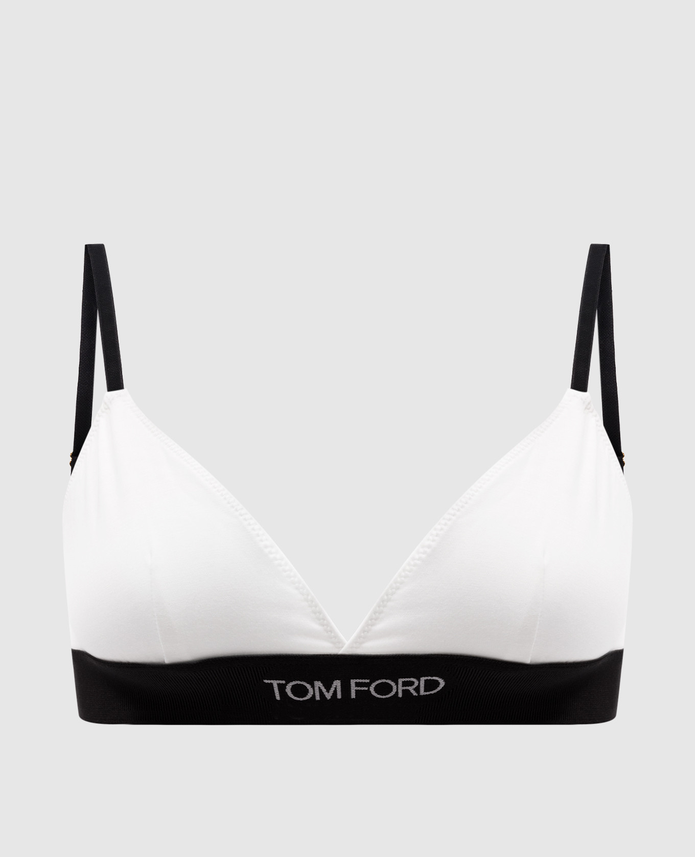 

White bodice with logo pattern Tom Ford