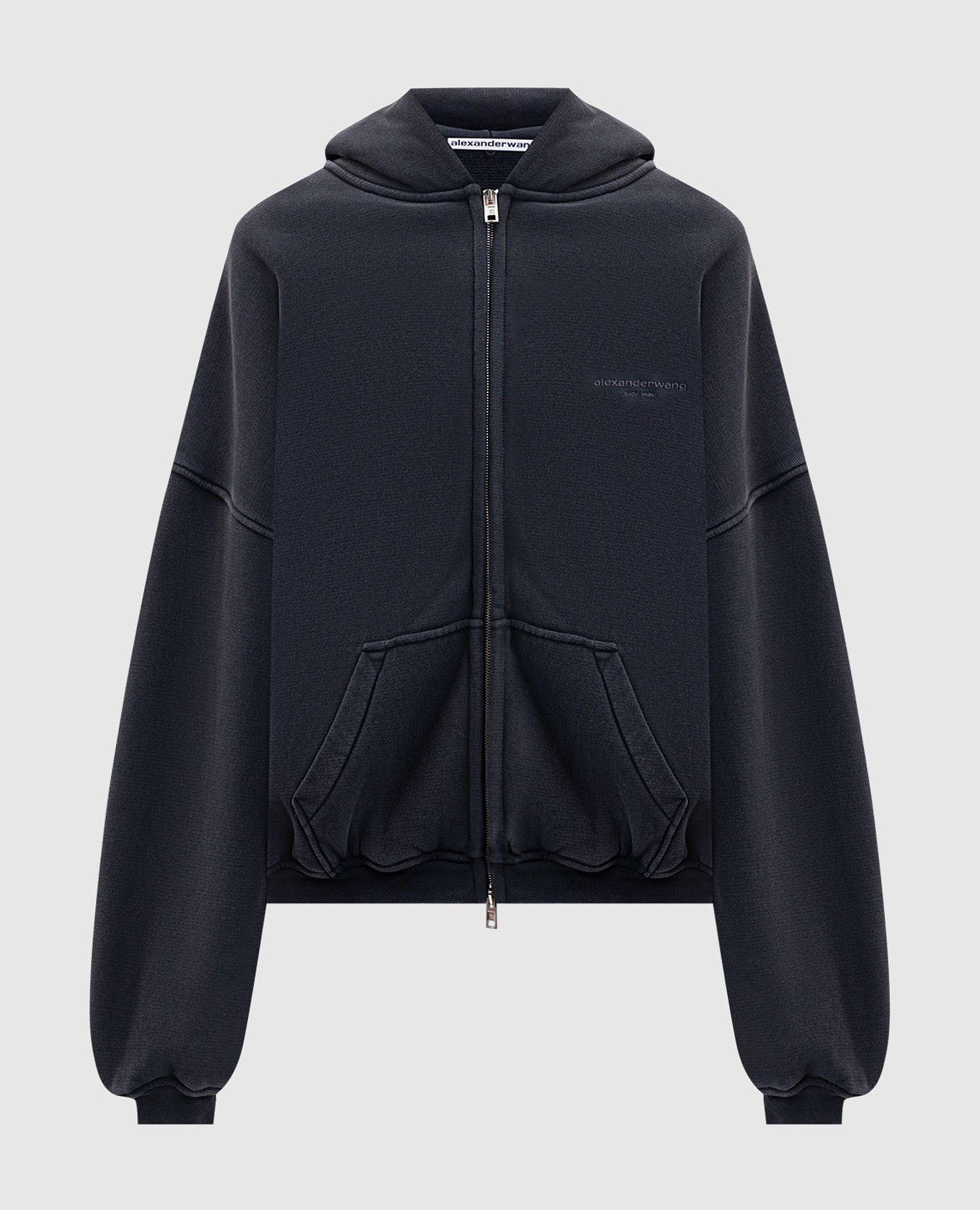 

Grey sports jacket with logo Alexander Wang