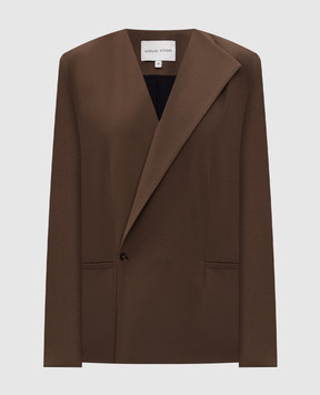 Lou Lou Studio Brown NODO wool jacket NODO