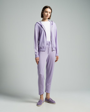 Babe Pay Pls Purple sports suit made of wool MD9782318465R