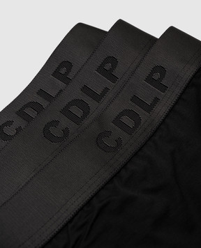 CDLP Set of black boxer shorts with logo MUW002011723
