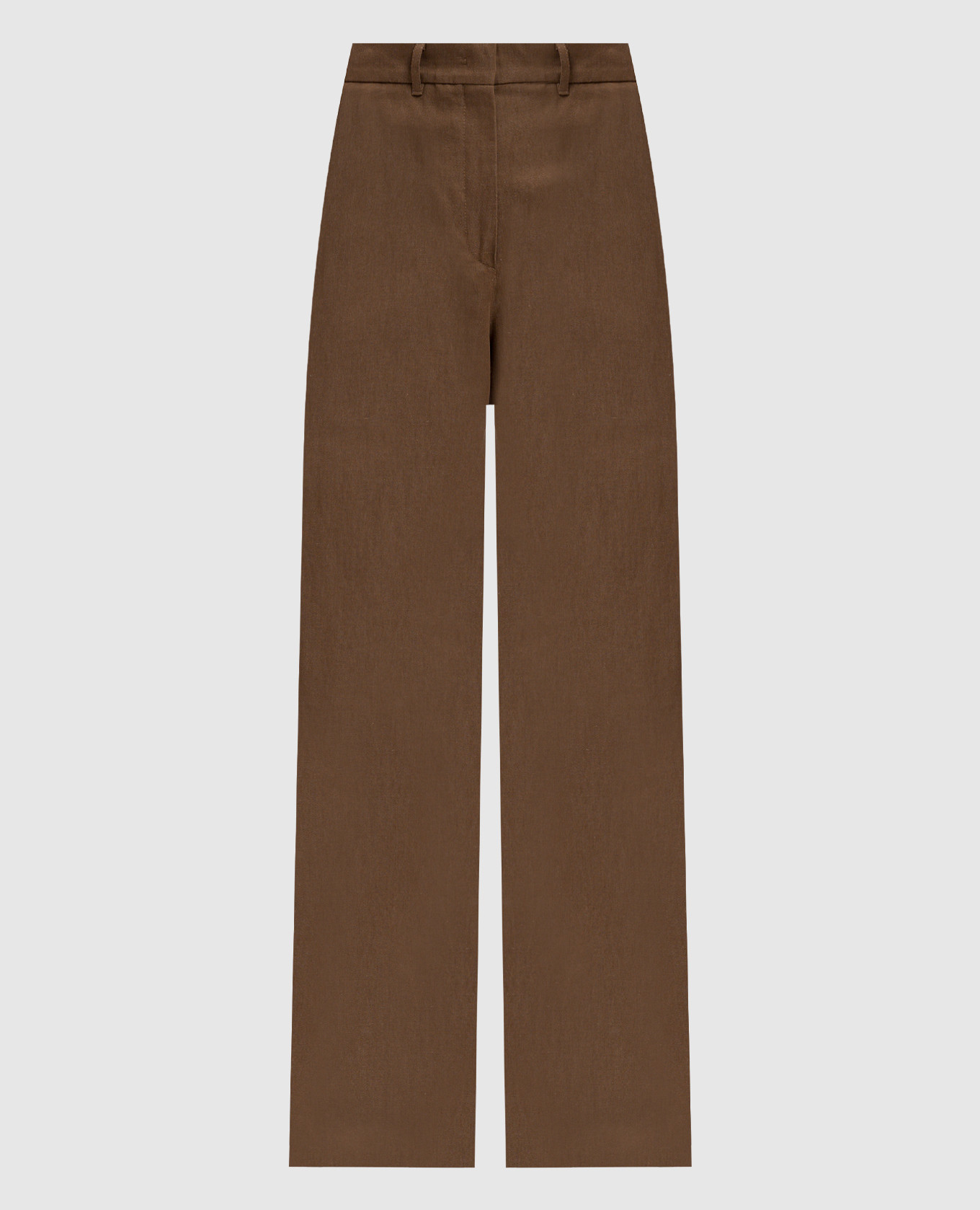 Brown MURGE linen pants Max Mara