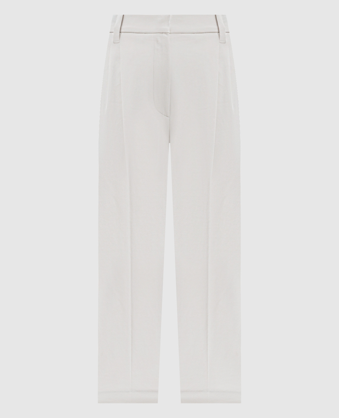 White pants Brunello Cucinelli