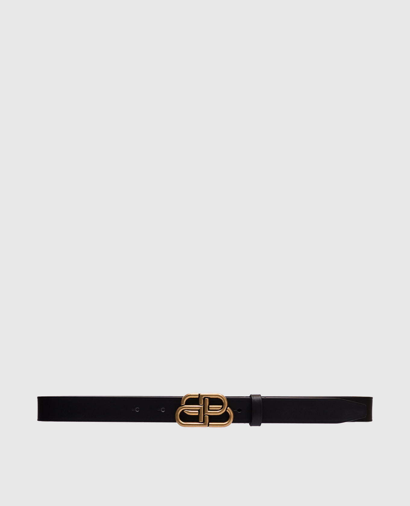 

Black leather belt BB Balenciaga