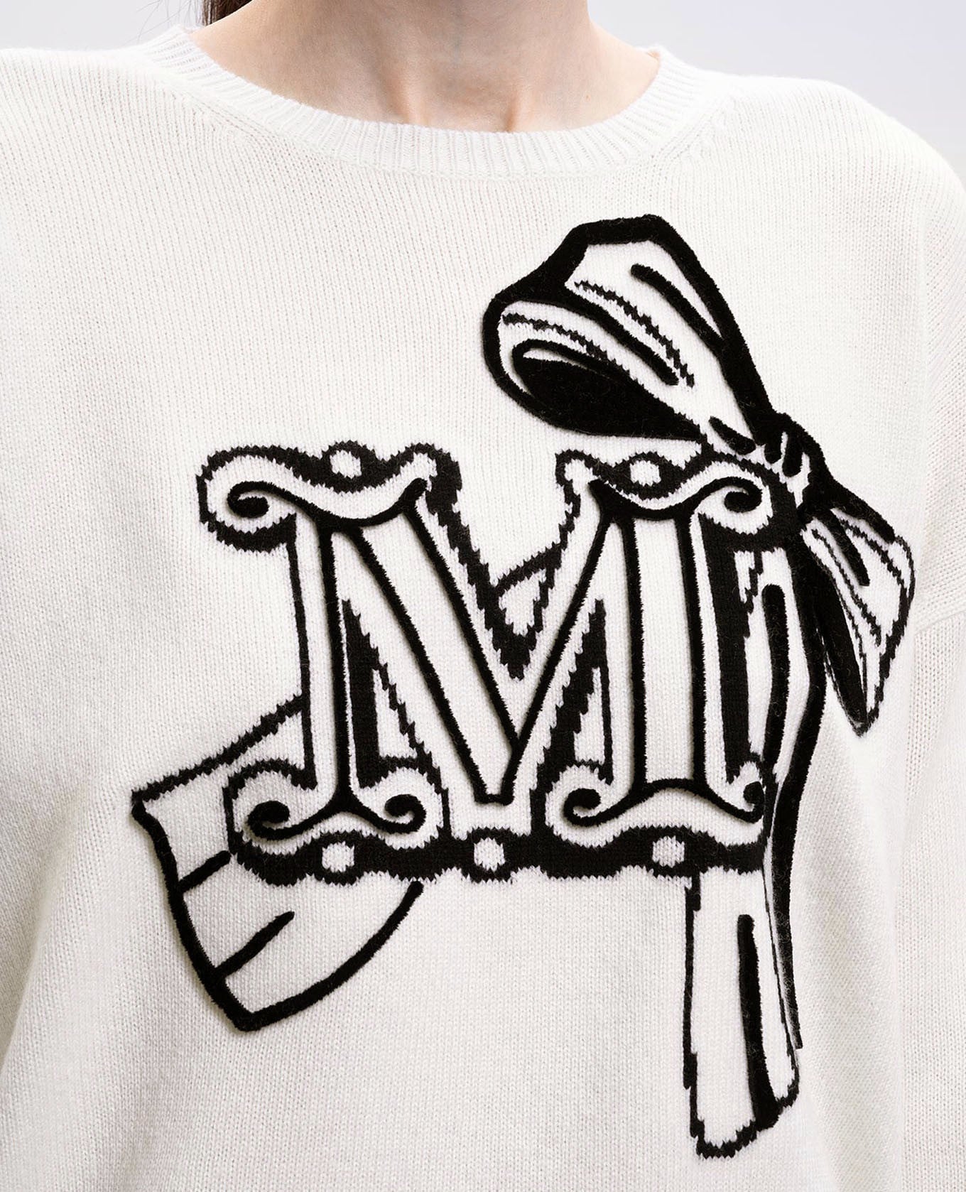 Beige ZURLO wool and cashmere jumper Max Mara 5