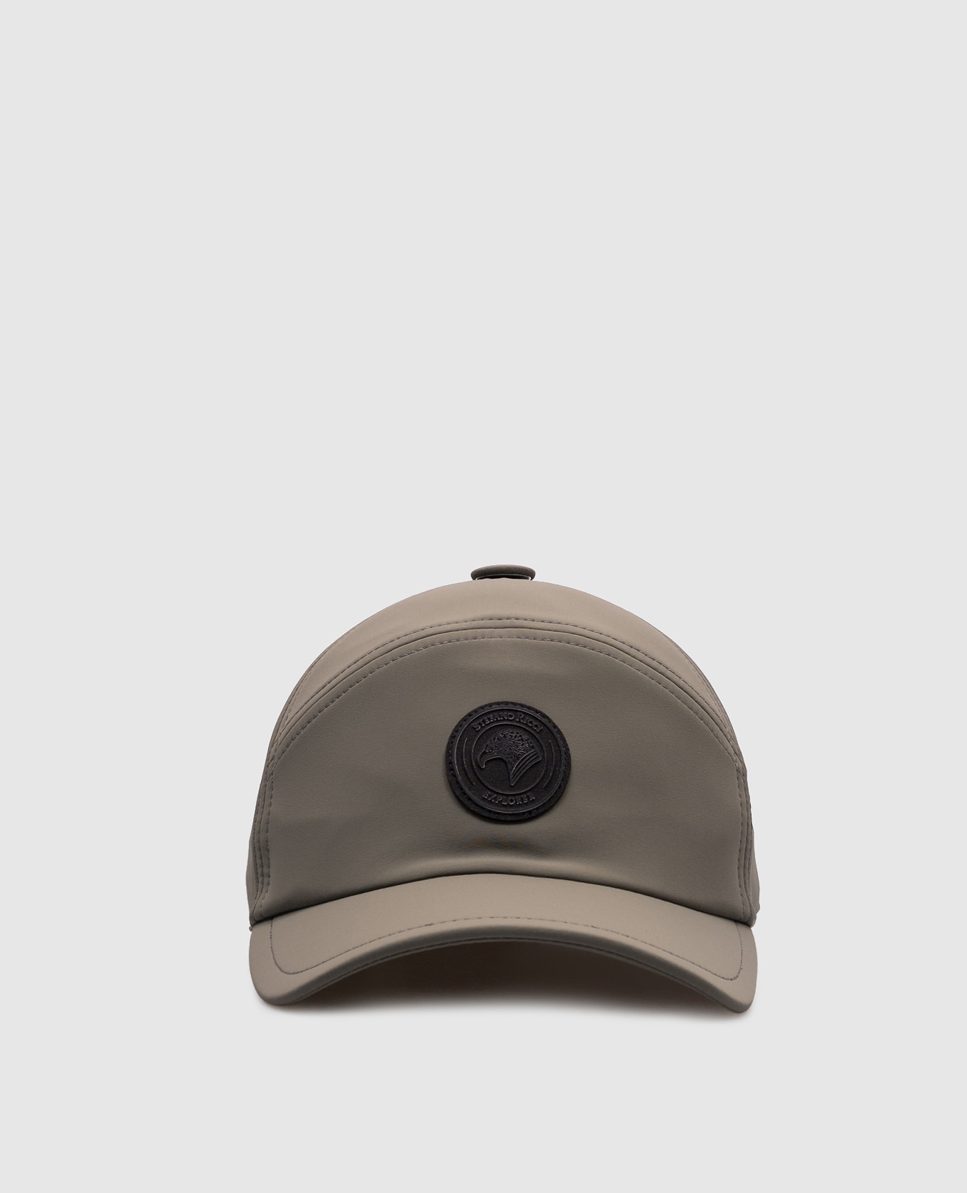 

Khaki cap with logo patch Stefano Ricci