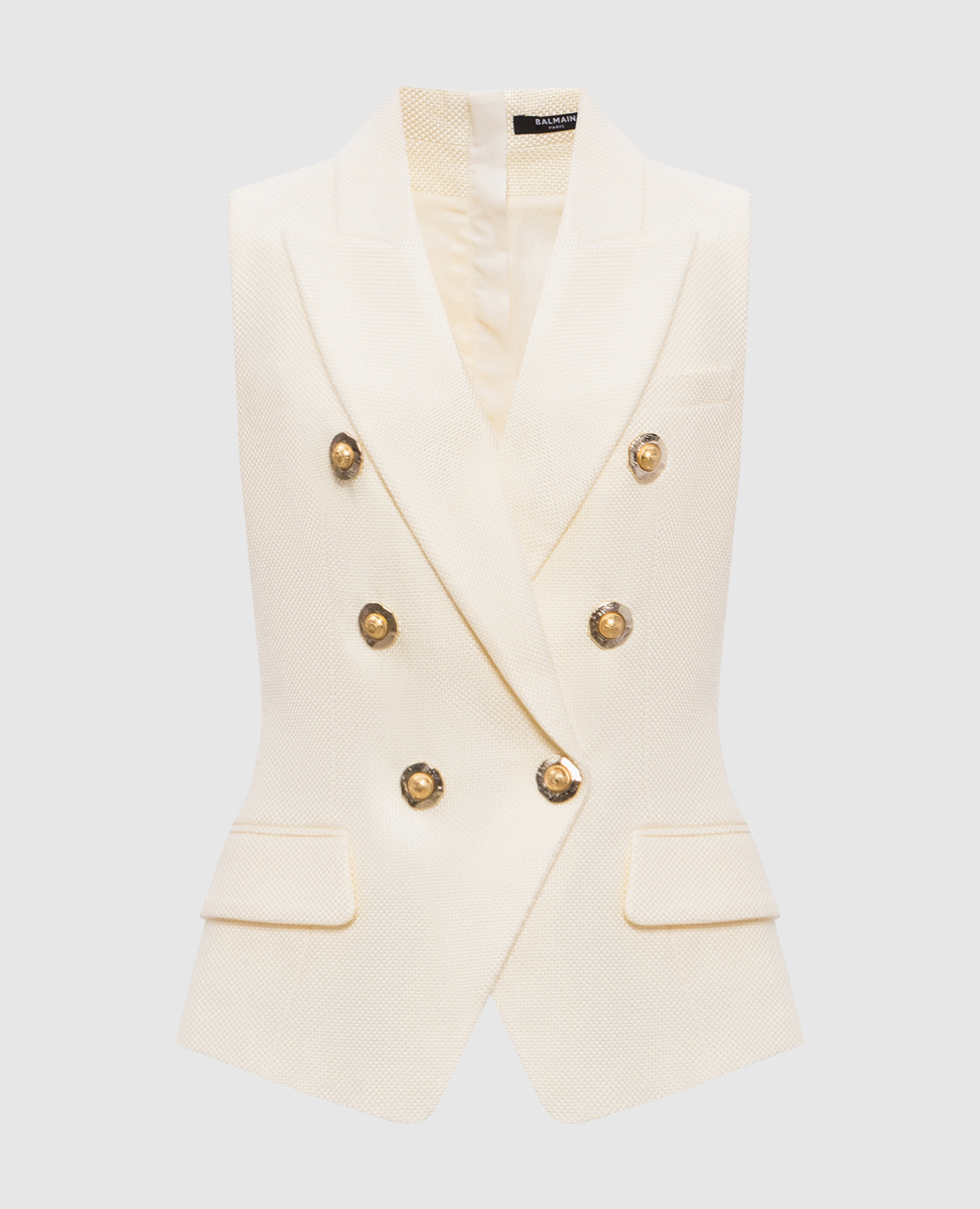 

Beige vest Balmain