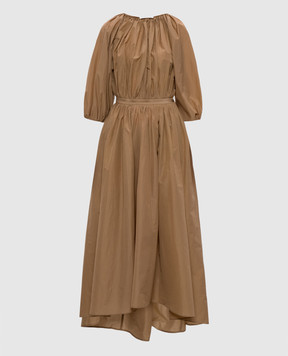 Philosophy di Lorenzo Serafini Beige midi dress A04172120
