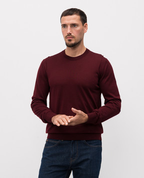 Dolce&Gabbana Burgundy wool jumper GXX02TJDVBV