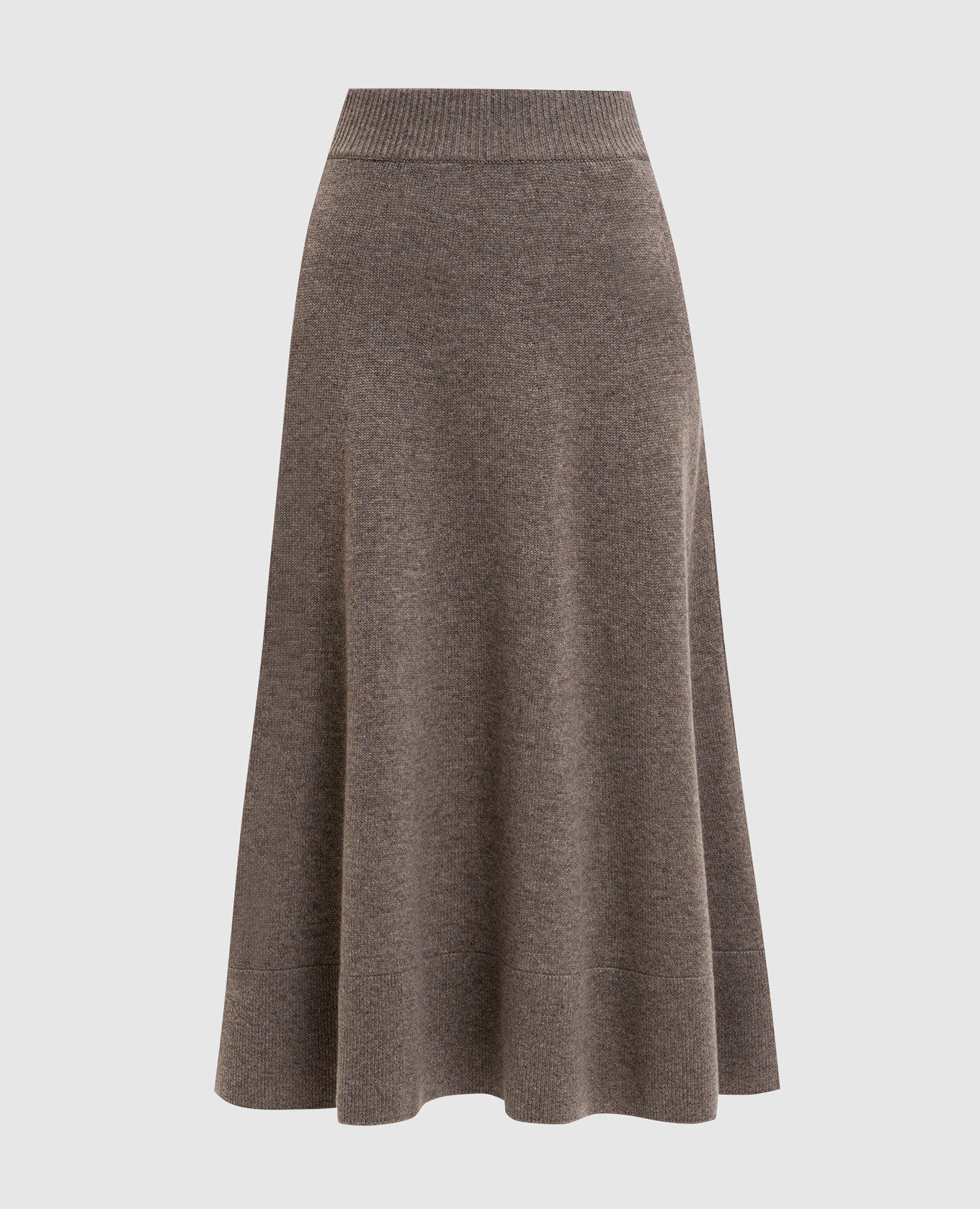 

Brown cashmere skirt Agnona