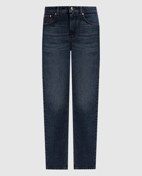 Max Mara Sportmax TASSO blue jeans with a worn effect TASSO