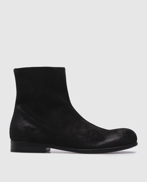 Marsell Capozucca black suede boots MW8295186