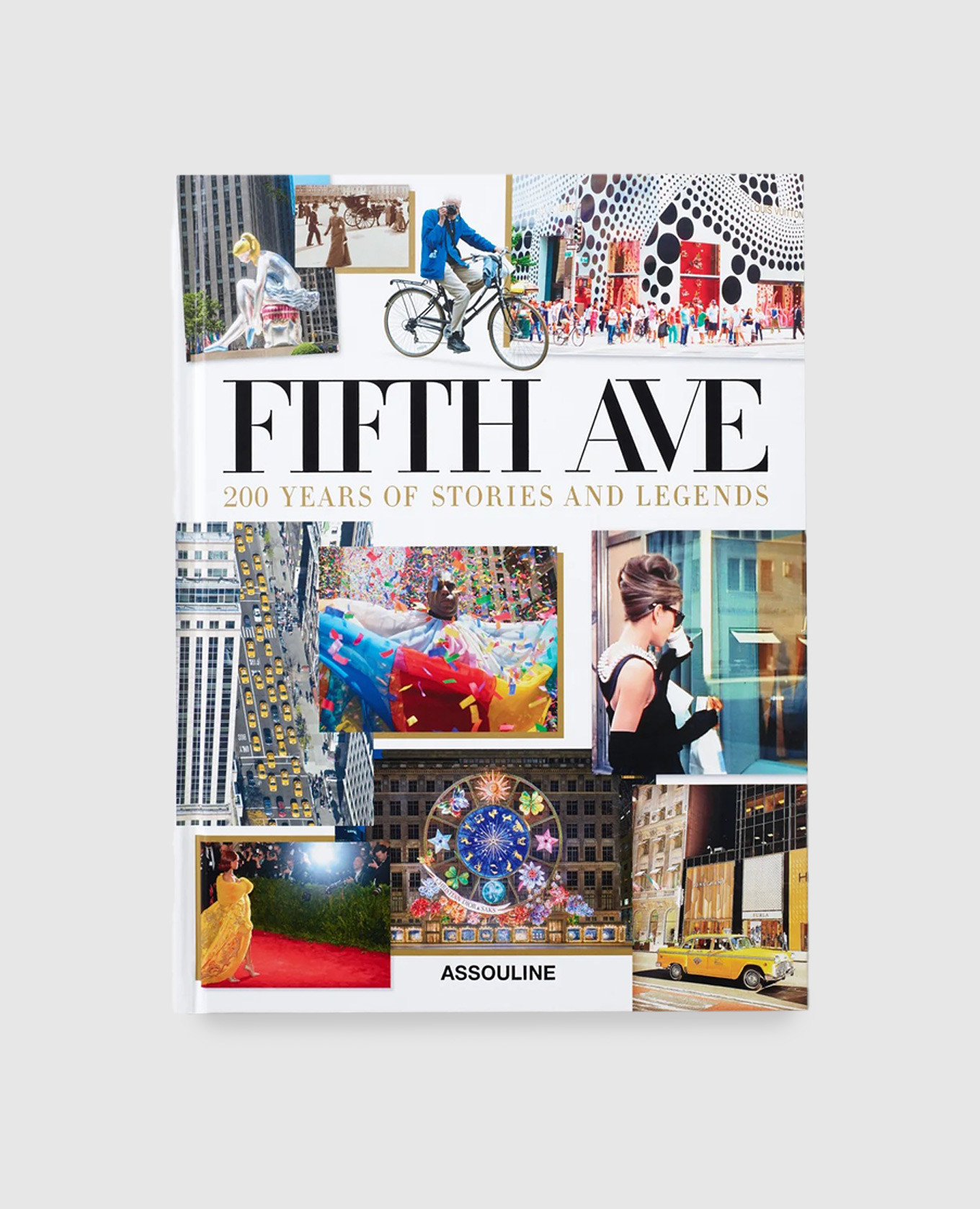 

Book Fifth Avenue - 200 Years of Stories & Legends Assouline, White