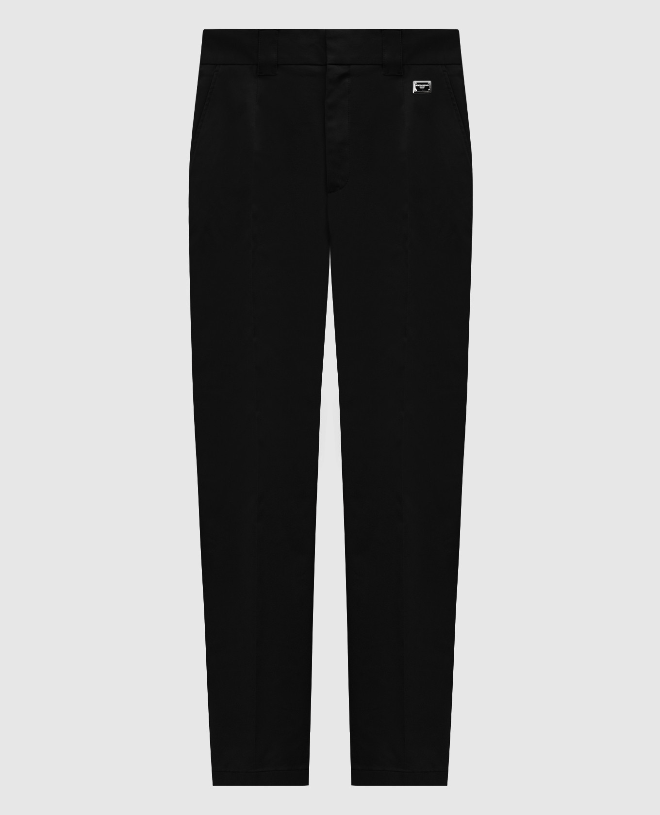 

Black pants with logo Dolce&Gabbana