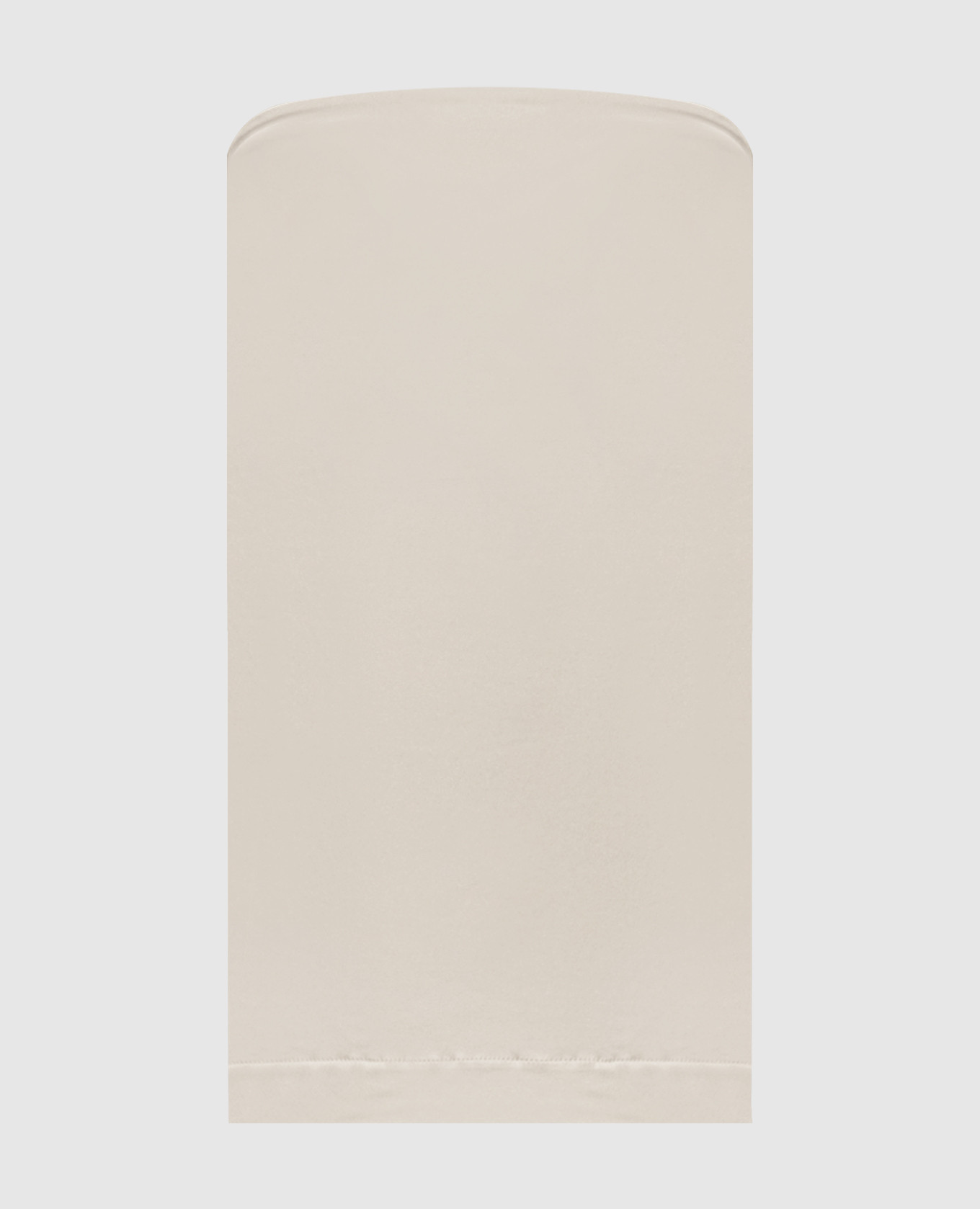 Beige silk top Brunello Cucinelli