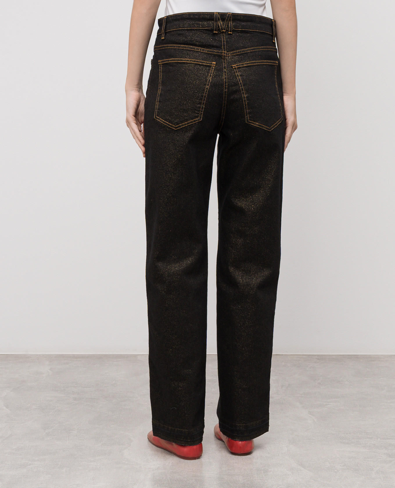 Keats black jeans with lurex Momoni 4