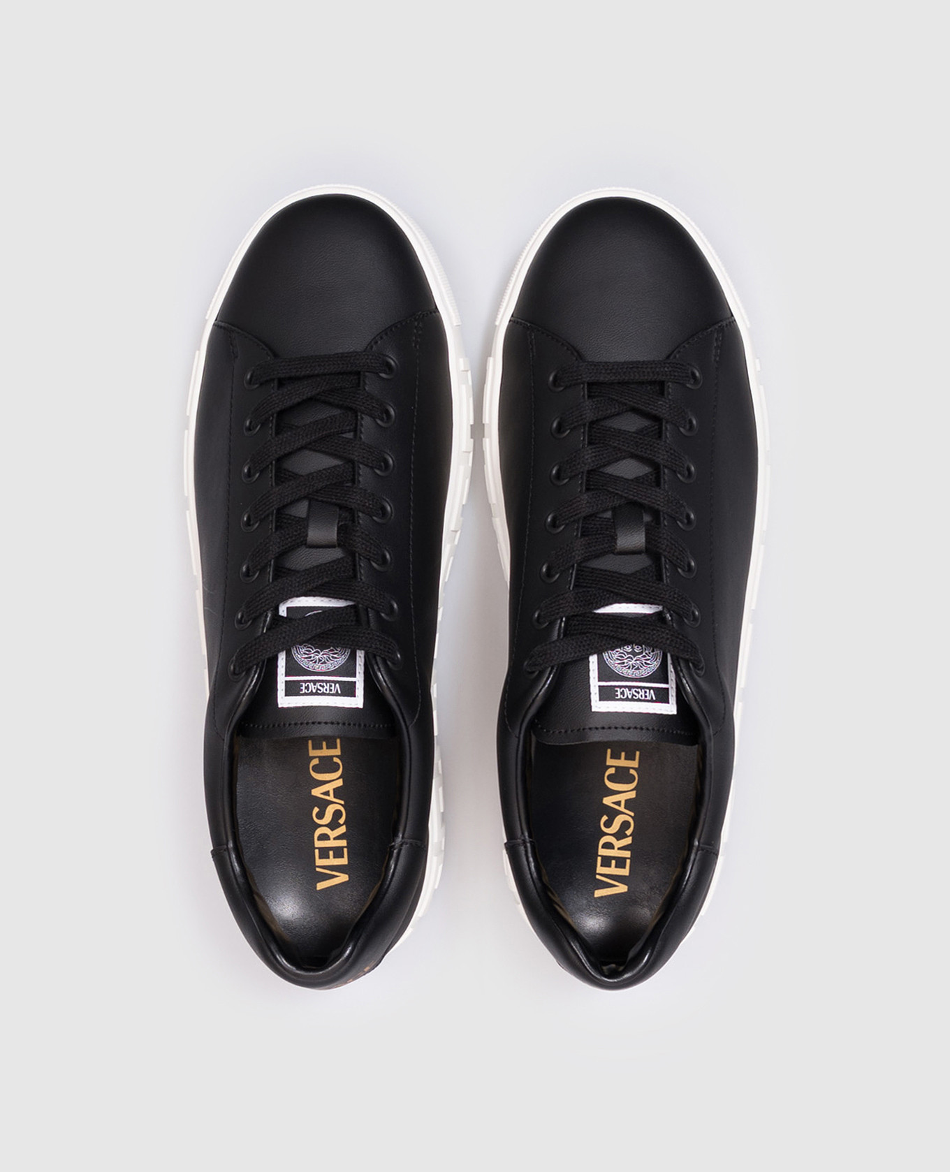 

Black Greca sneakers Versace