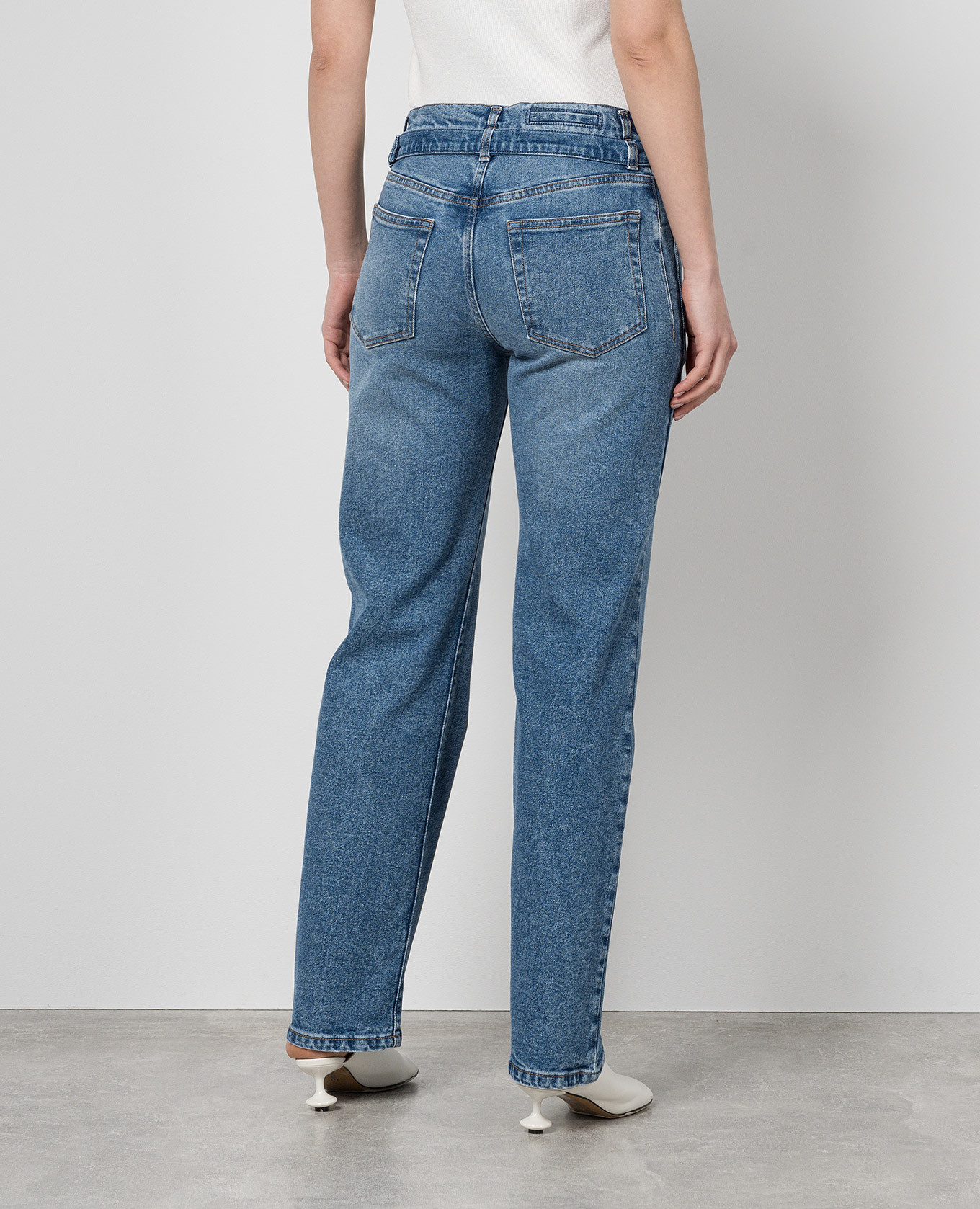 

Ellsworth blue distressed jeans PROENZA SCHOULER