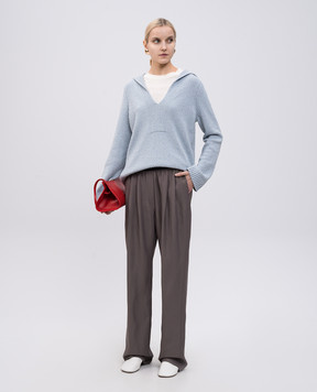 Lou Lou Studio TAKAROA gray linen pants TAKAROA
