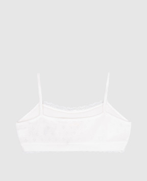 Story Loris Children's white top with lace 36949