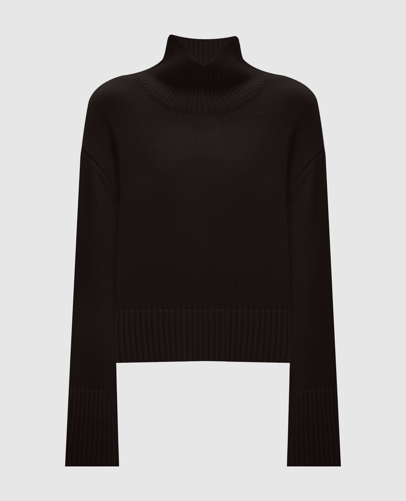 

Fleur brown cashmere sweater LISA YANG, Коричневый