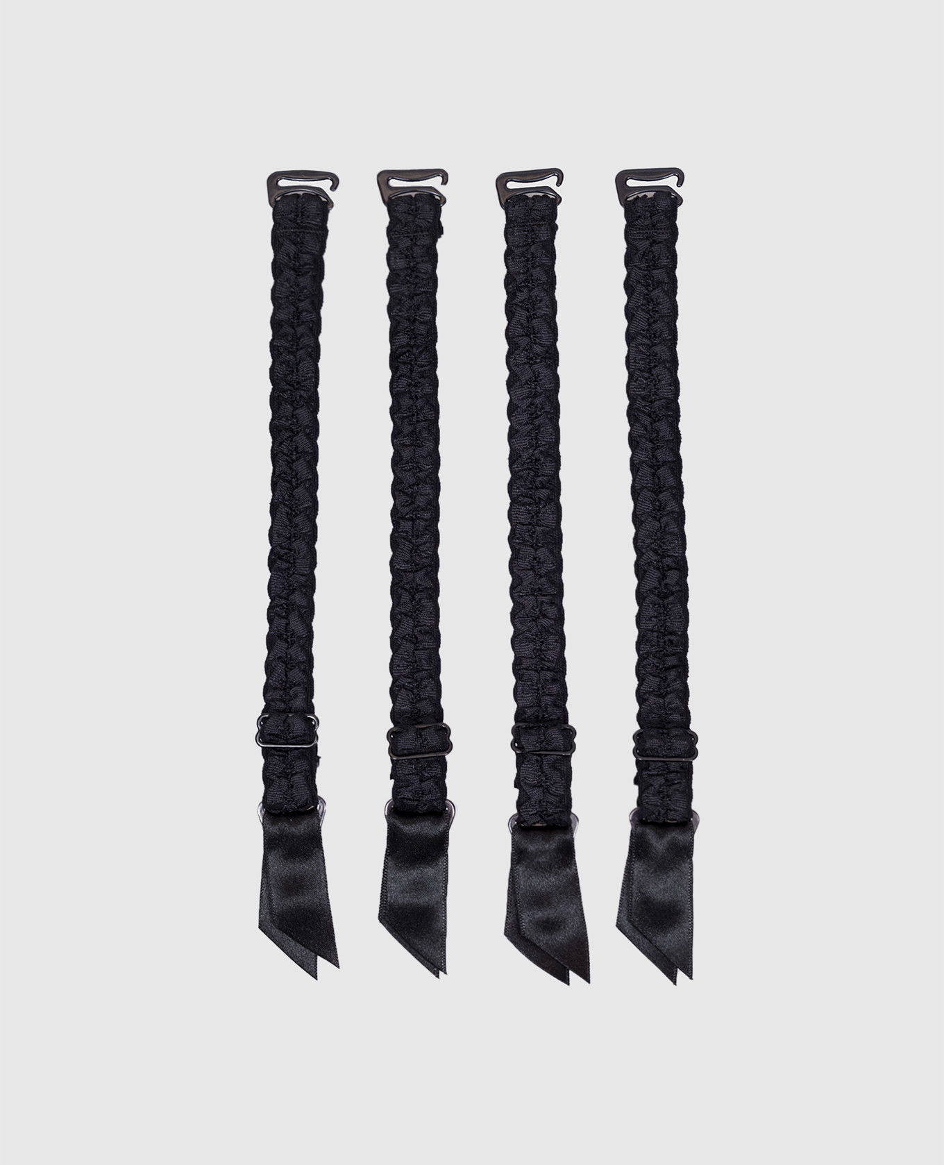 

Black suspenders for stockings Cadolle, Черный