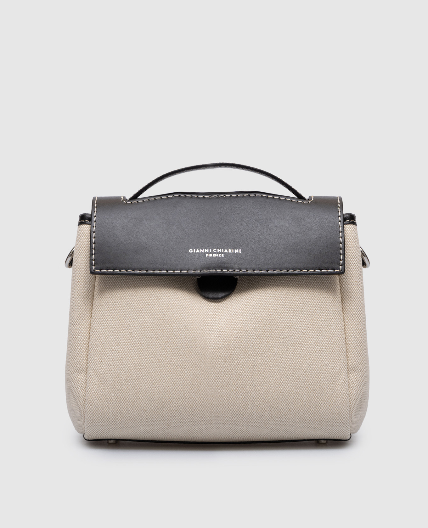 

Beige satchel bag Clio Gianni Chiarini