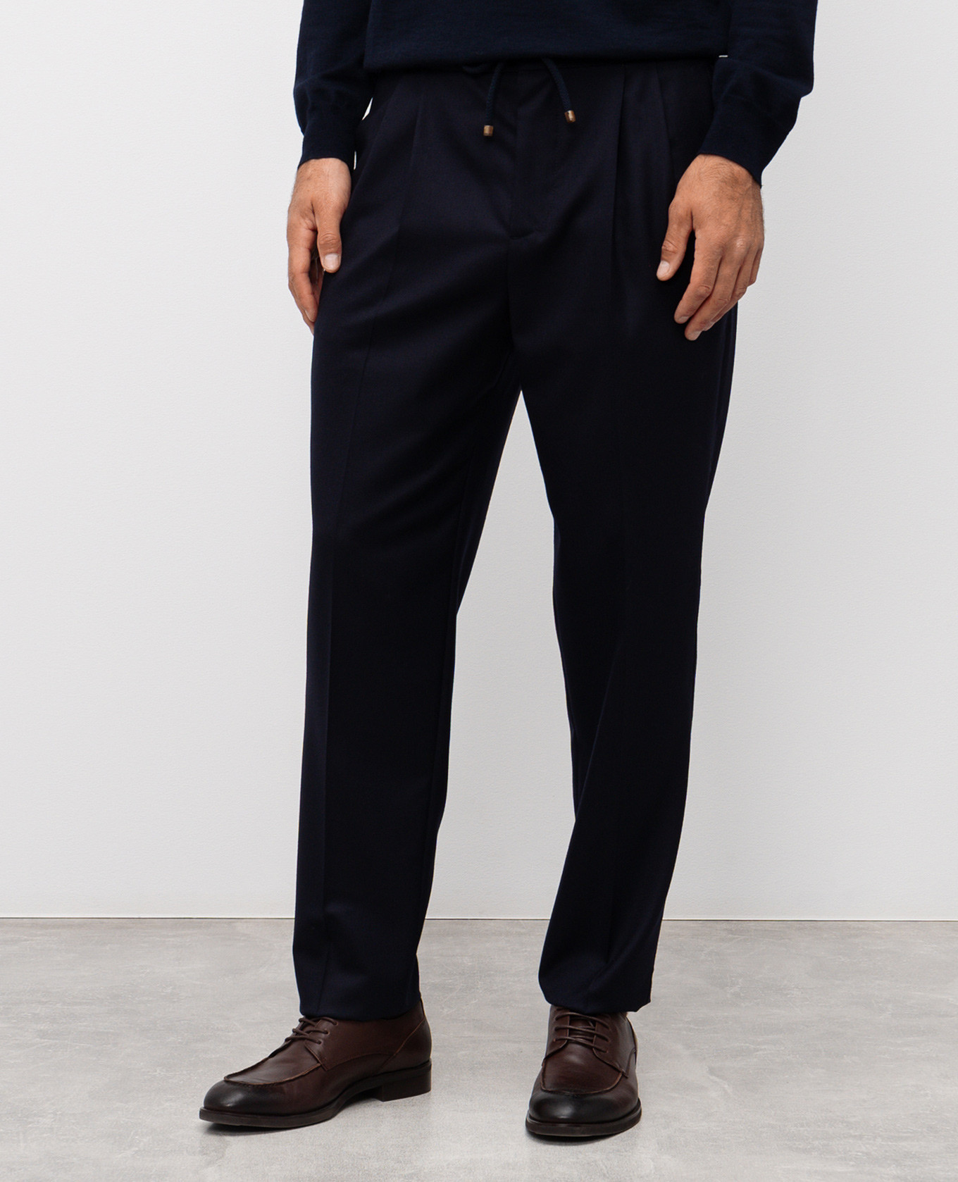 

Blue wool pants Brunello Cucinelli