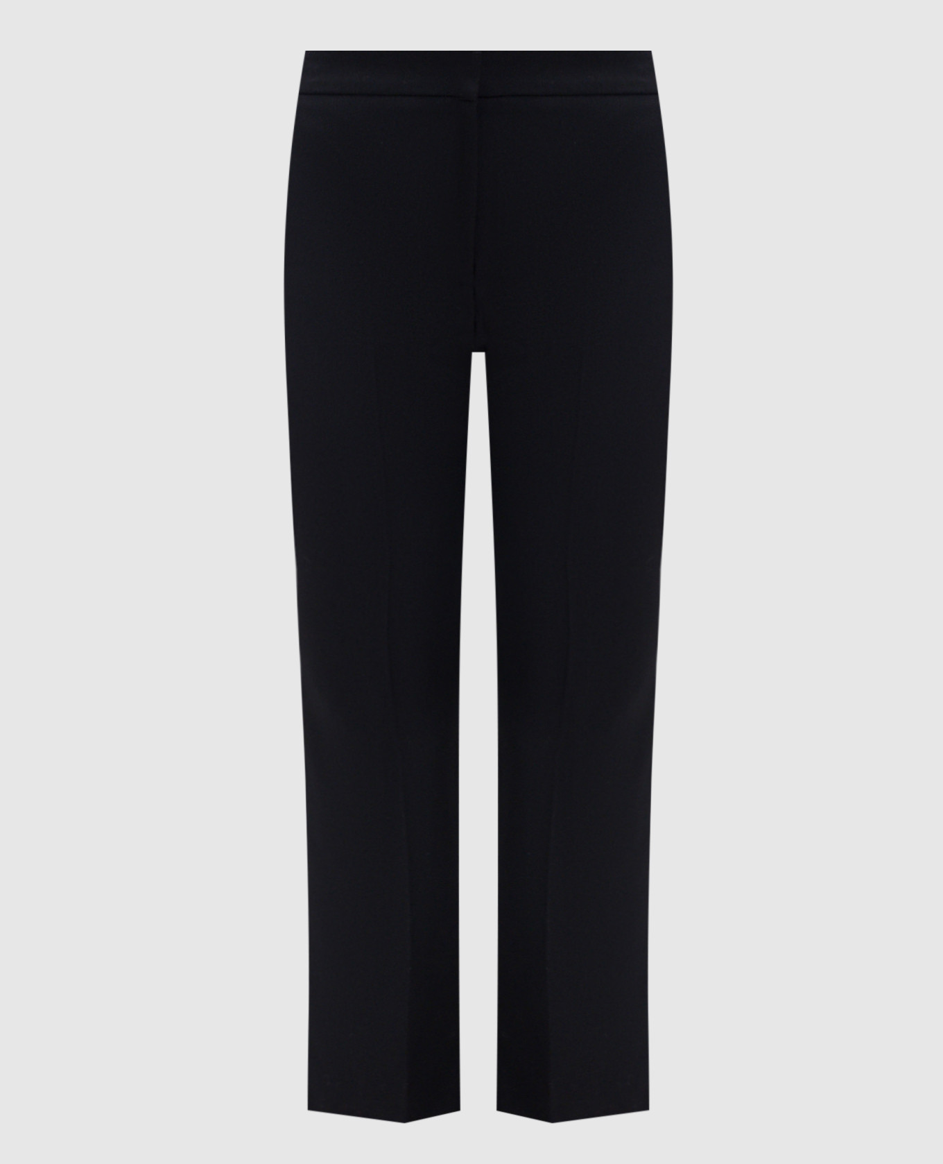 Black wool chinos Alexander McQueen