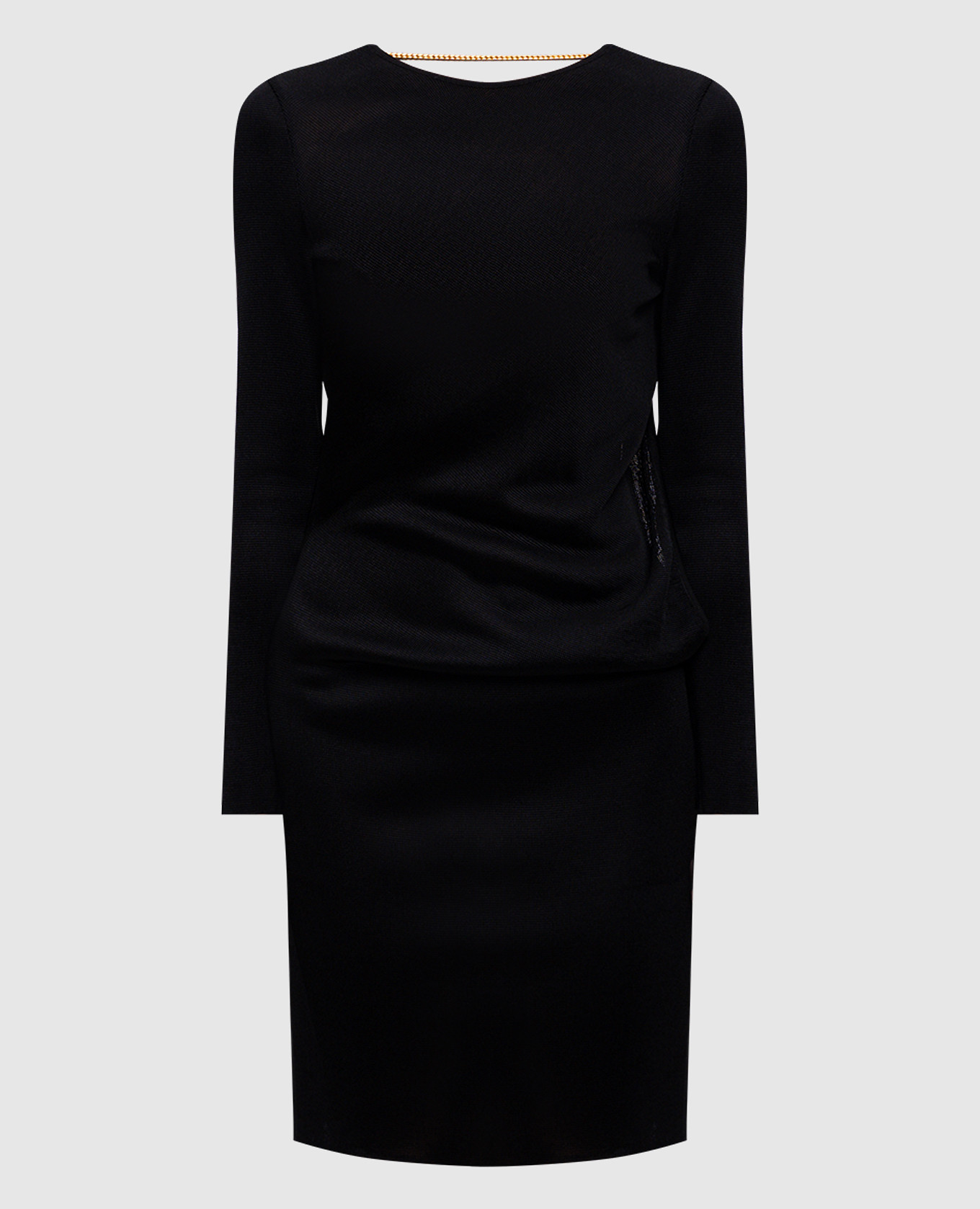 

Black mini dress with open back Tom Ford