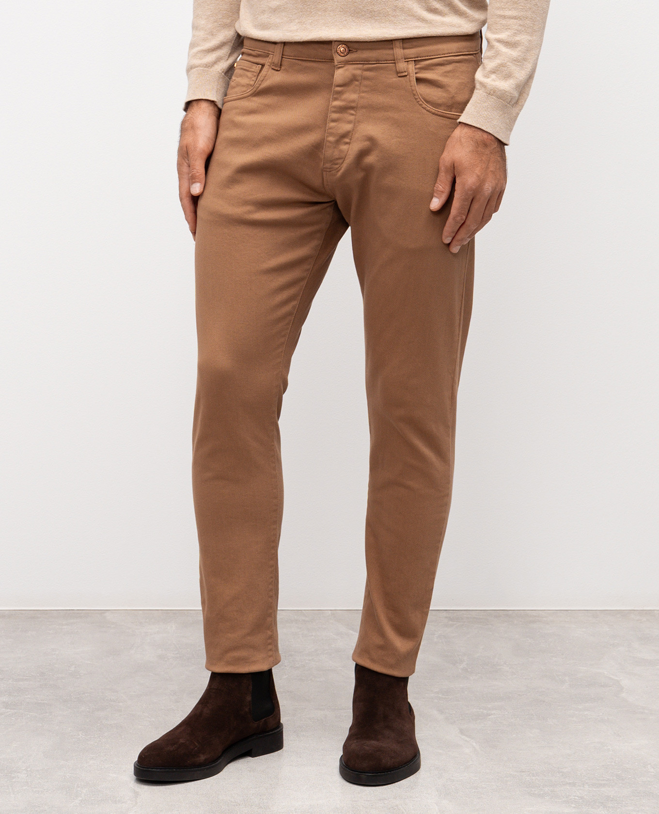 

Brown jeans Officina 36
