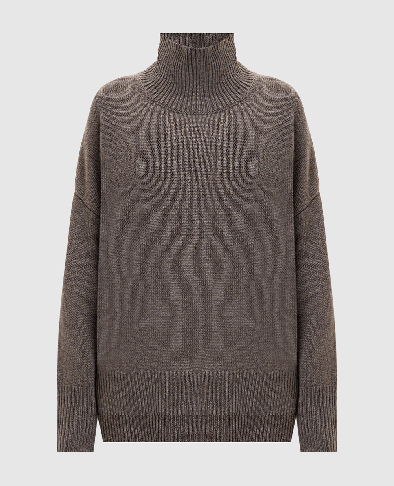 

Heidi brown cashmere sweater LISA YANG