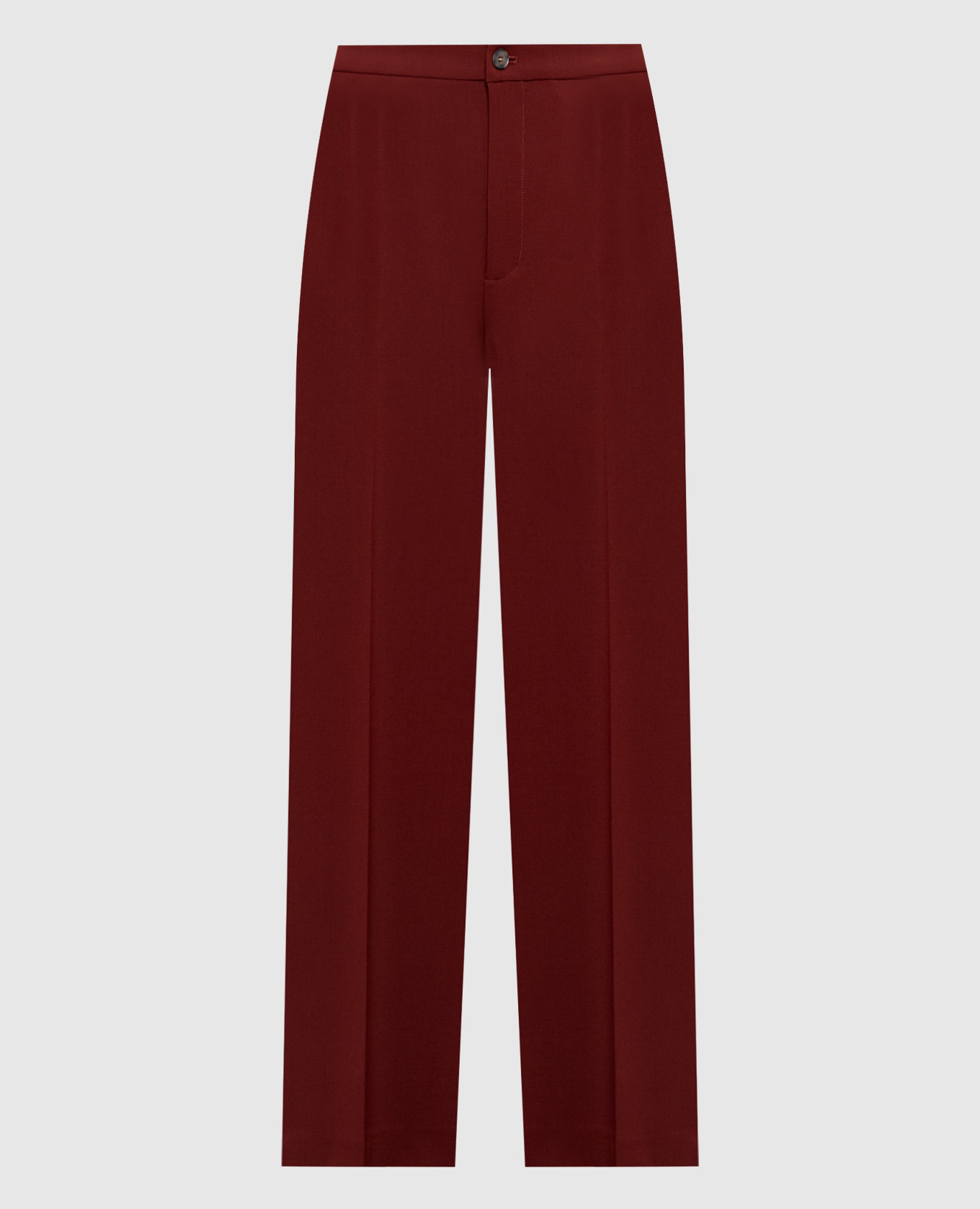 Vys burgundy pants made of wool lou lou studio