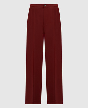 Lou Lou Studio VYS burgundy pants made of wool VYS