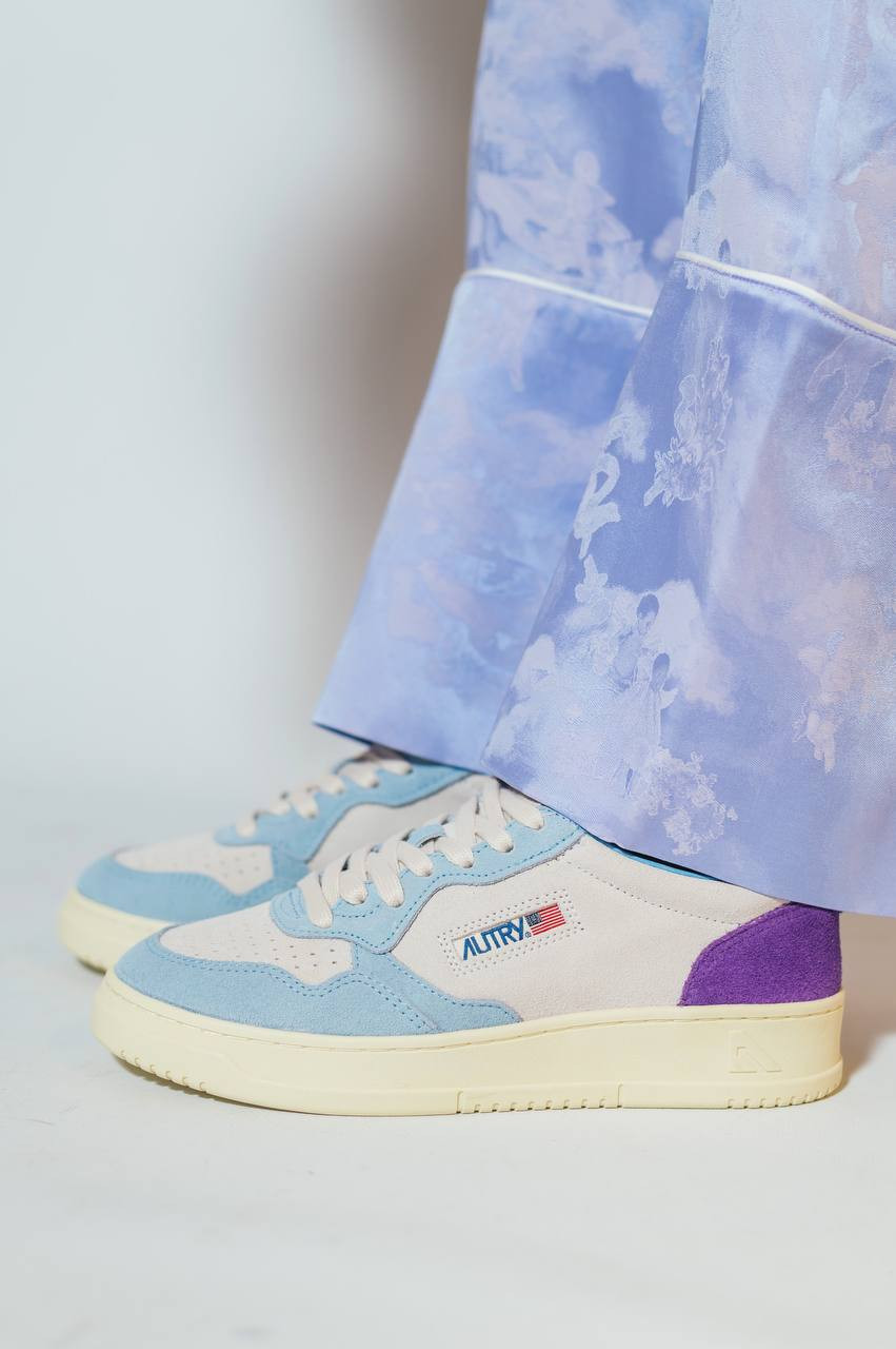 

MEDALIST blue suede sneakers AUTRY, Light blue