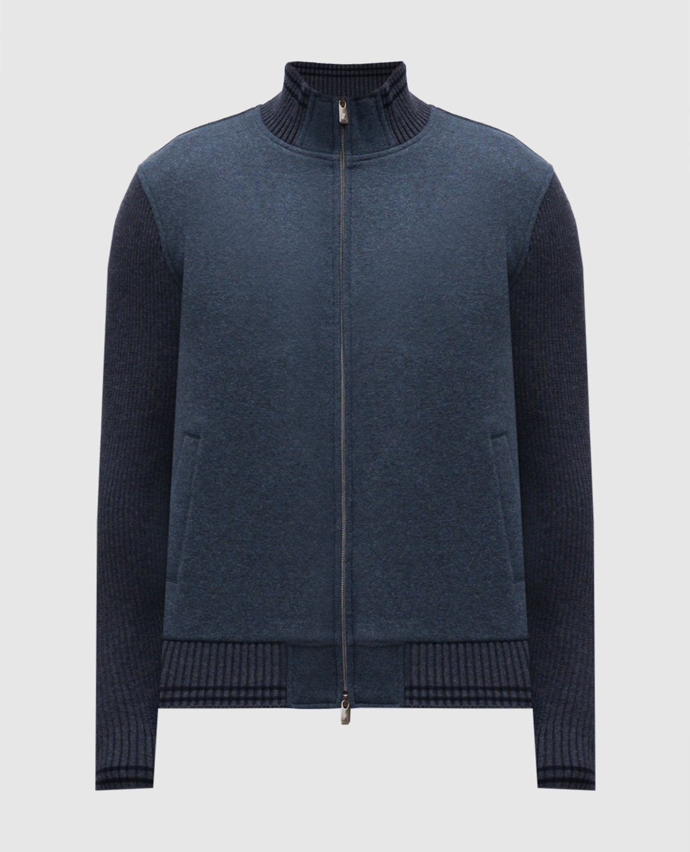 

Blue sports jacket with wool CAPOBIANCO